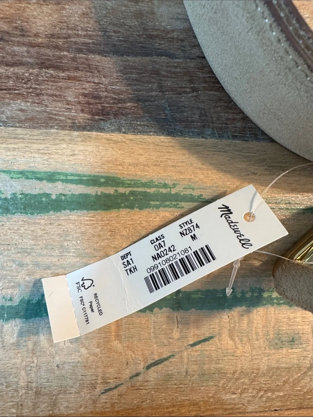 Madewell Rollerbuckle Belt